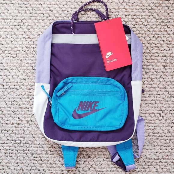 nike tanjun backpack purple